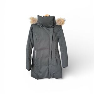 Soia & Kyo
Hooded Fur-Trim Coat Medium
